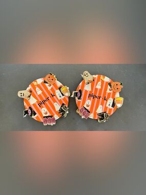Piper K Halloween Hair Claw Clip Set of 2 NWT